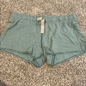 Lululemon lounge shorts.